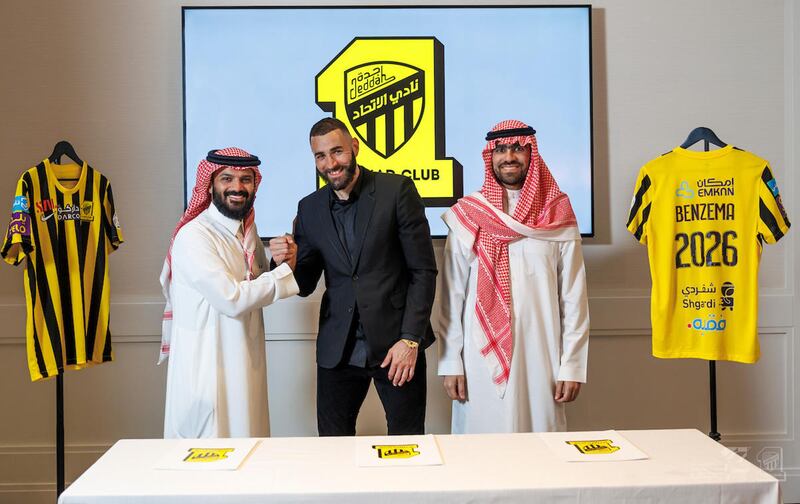 Karim Benzema en su nuevo club I @ittihad