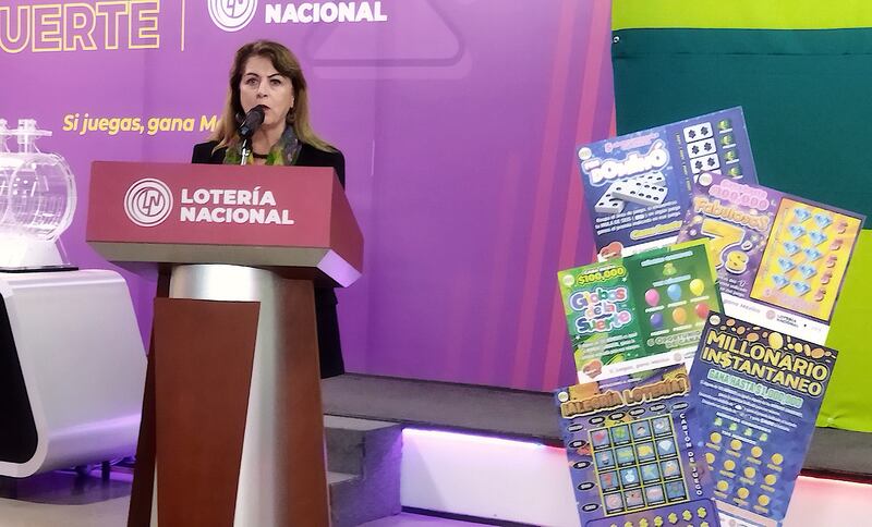 González Sarabia, mencionó que se están realizando grandes esfuerzos en la modernización de la Lotería Nacional