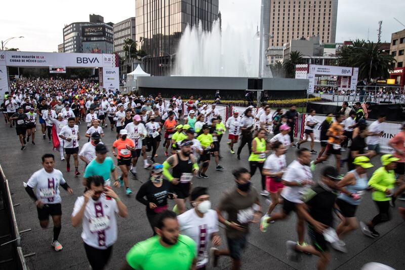 Miles de corredores participarán en el Maratón de la CDMX 
FOTO: ANDREA MURCIA /CUARTOSCURO.COM