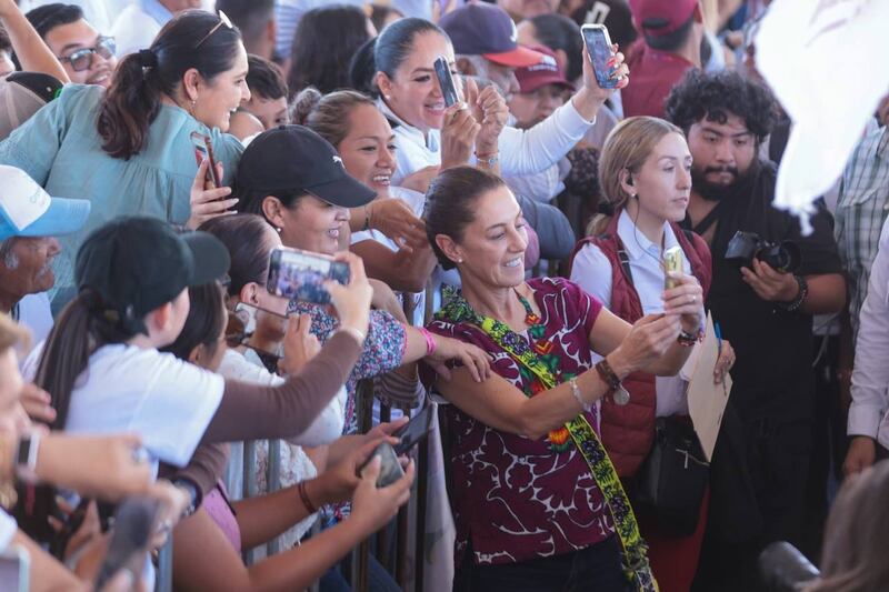 “El pueblo de México está con la 4T, del otro lado están solos”: Sheinbaum impulsa visión humanista desde Nayarit