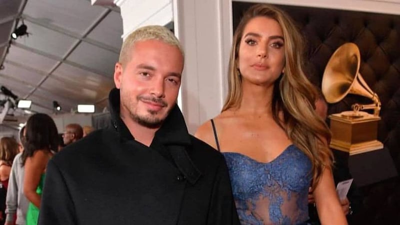 J Balvin y Valentina Ferrer