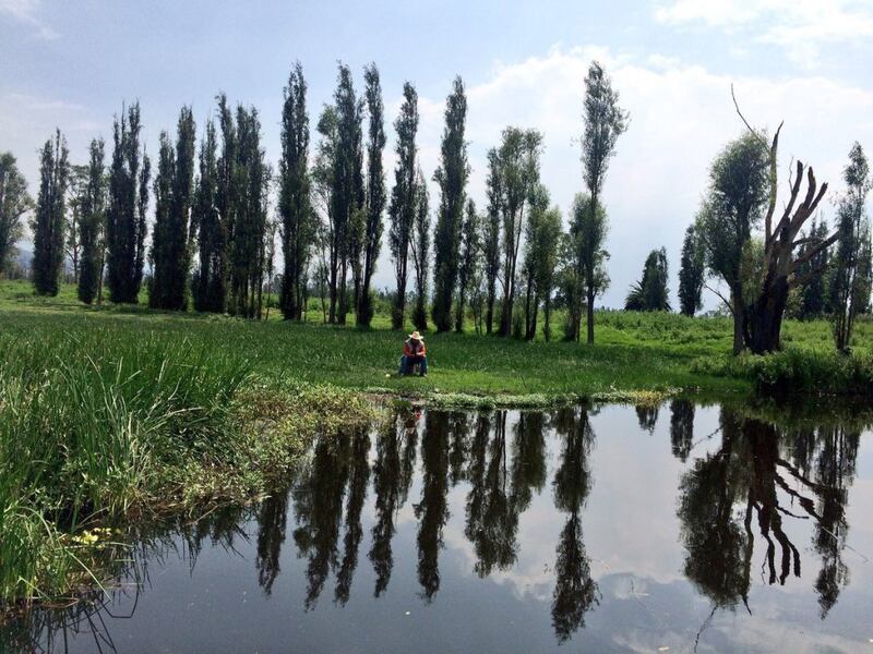 Lago de los Reyes Aztecas