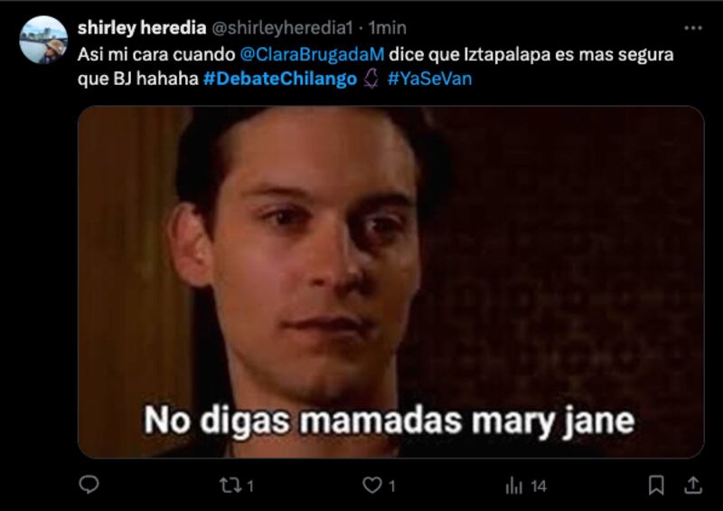 Memes del tercer debate chilango