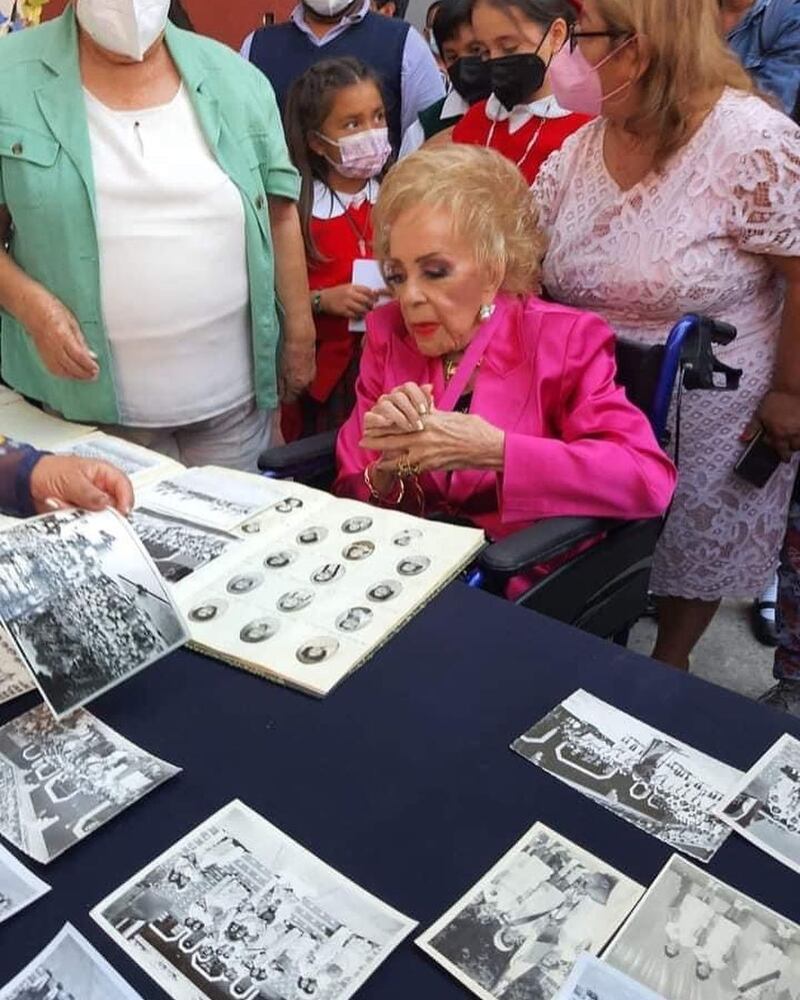 La primera actriz mexicana disfruta cada  homenaje que recibe a sus 91 años.