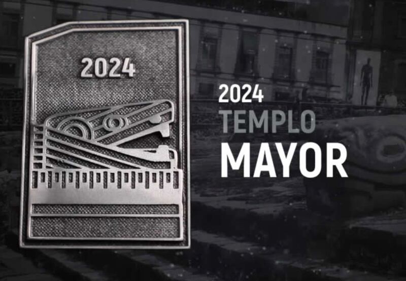 En el 2024, la medalla es del Templo Mayor