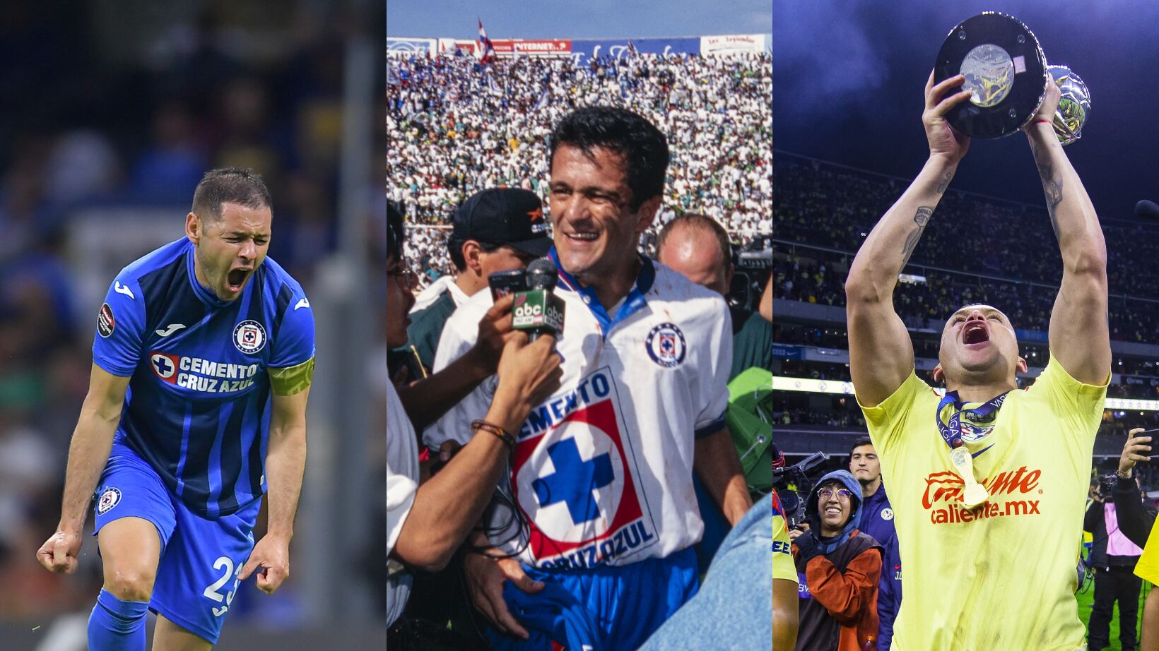 10 futbolistas se han consagrado campeones con América y Cruz Azul.