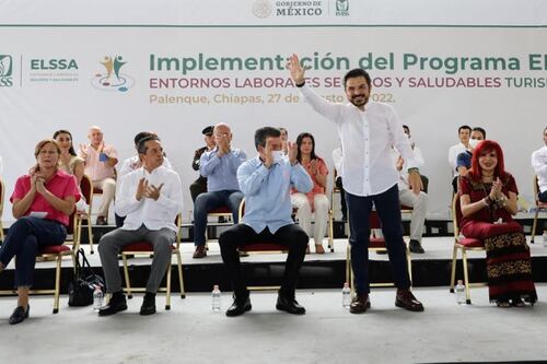 IMSS presenta en Palenque, Chiapas a ELSSA, el programa para mejorar salud de trabajadores 