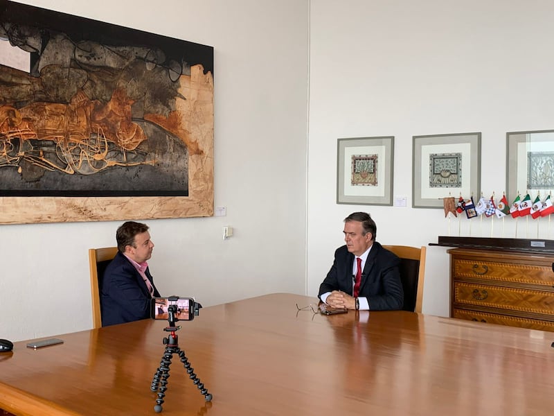 Entrevista de Publimetro con Marcelo Ebrard