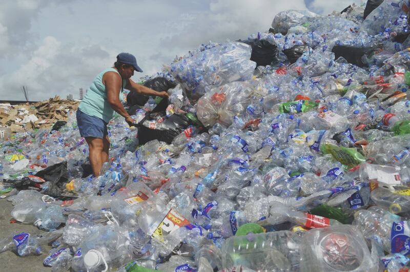 Reciclaje de plásticos en México.