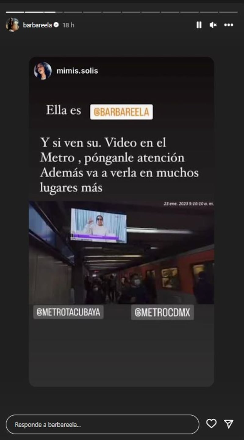 La hija de Babo celebra que su música aparezca en el Metro de la CDMX –  Publimetro México