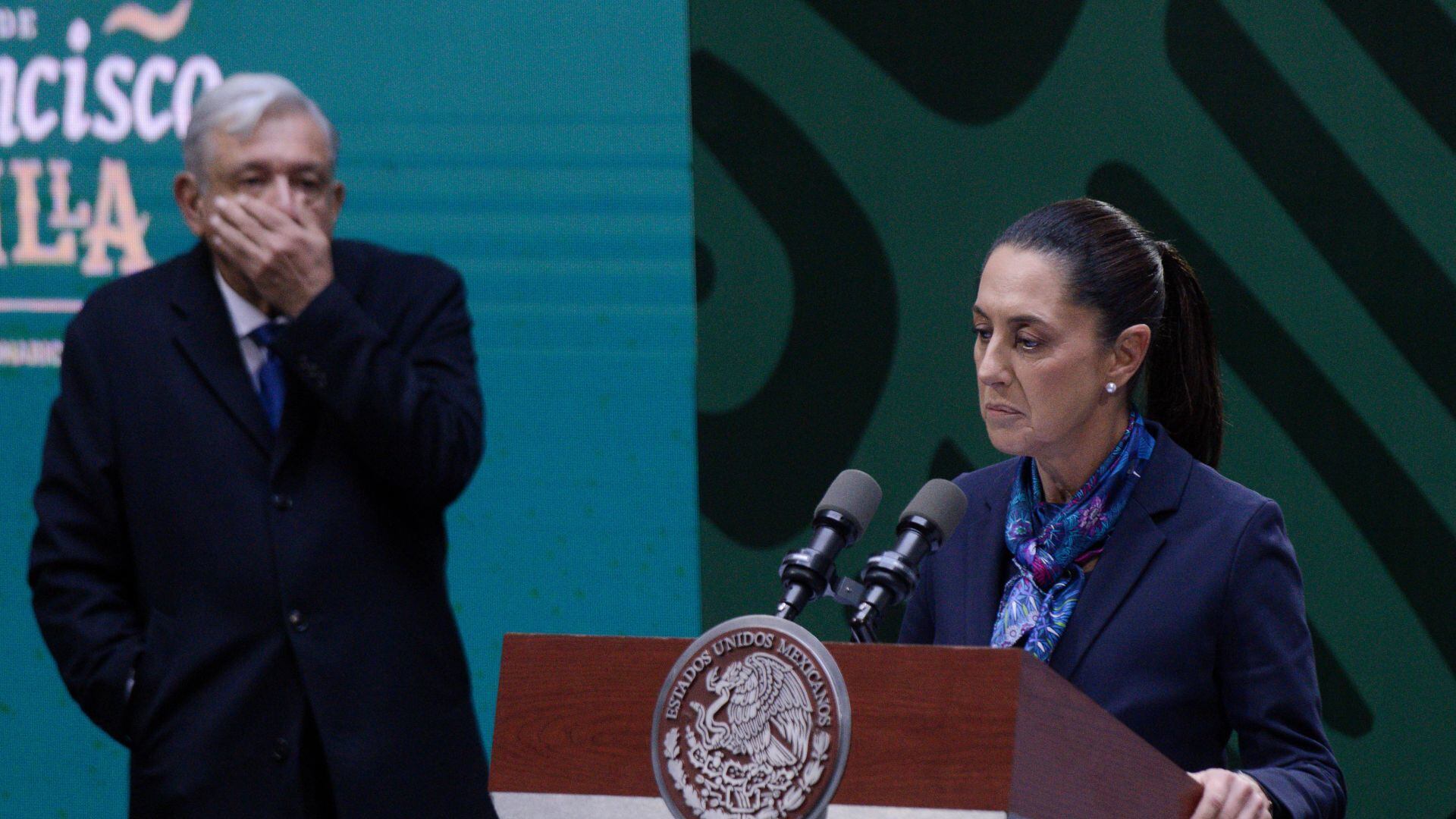 Presidente Andrés Manuel López Obrador y la jefa de gobierno de la Ciudad de México, Claudia Sheinbaum Pardo. Foto: Cuartoscuro
