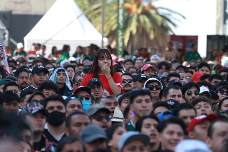 Así se vive el Arabia Saudita contra México en el Fan Fest