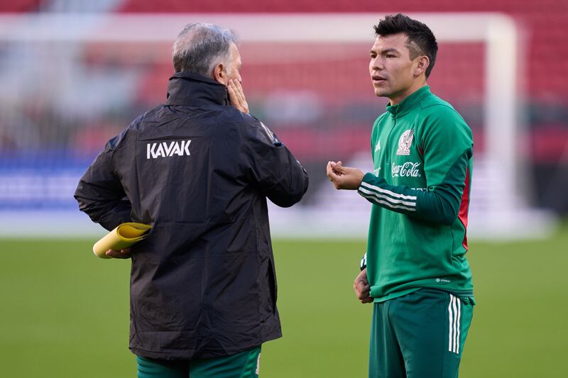 Hirving Lozano se perdió el duelo ante Colombia