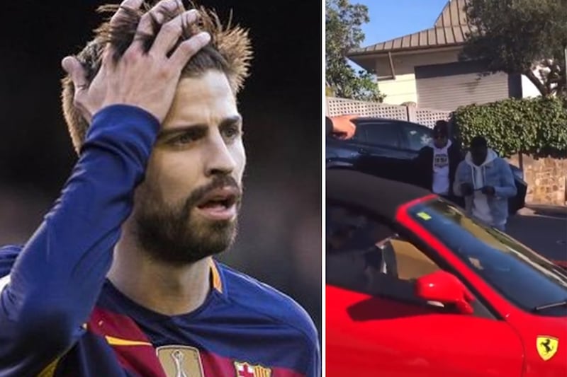 Piqué una vez más fue humillado en el cumpleaños de Sasha.