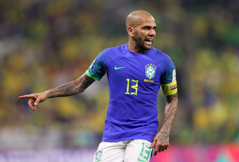 Dani Alves es el jugador más viejo en disputar un Mundial