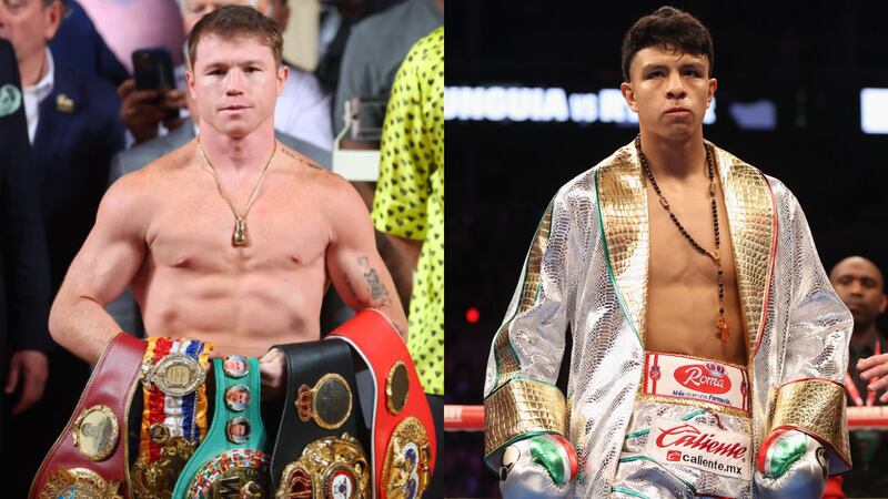 Canelo Álvarez y Jaime Munguía protagonizarán una espectacular pelea entre mexicanos en Las Vegas.