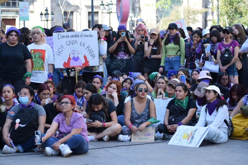 Marcha del 8M en Guadalajara, Jalisco