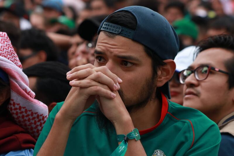 Así se vivió el Arabia Saudita contra México en el Monumento a la Revolución en la CDMX