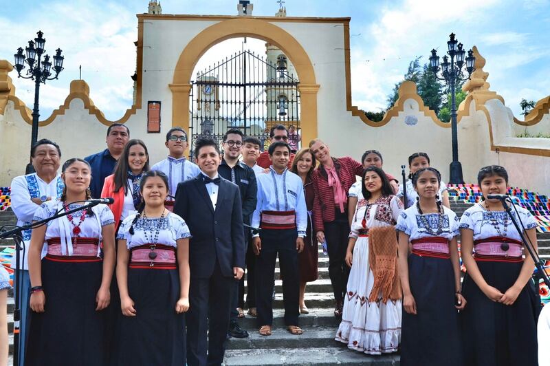 Beatriz Gutiérrez Müller encabeza “Fandangos por la Lectura” en Tlaxcala