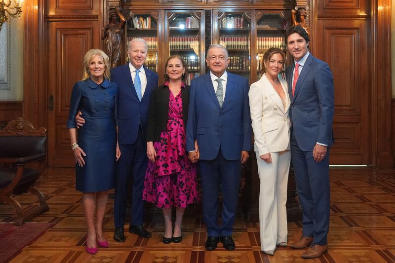 Cumbre de Líderes de América del Norte.