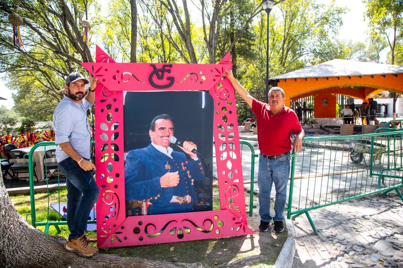 Publimetro ingresó al rancho Los 3 Potrillos para ver detalles del espacio que se colocó para el ídolo mexicano y honrarlo en el Día de Muertos.