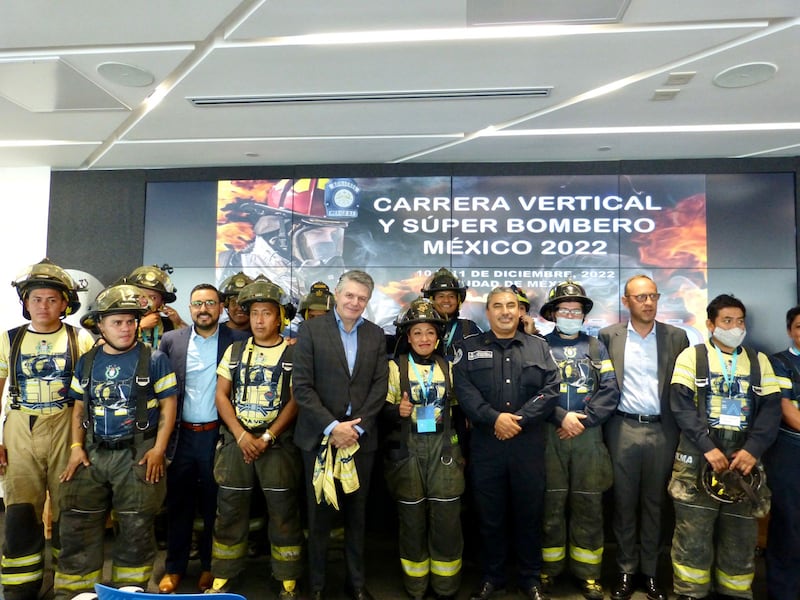 Carrera Vertical Bomberos CDMX