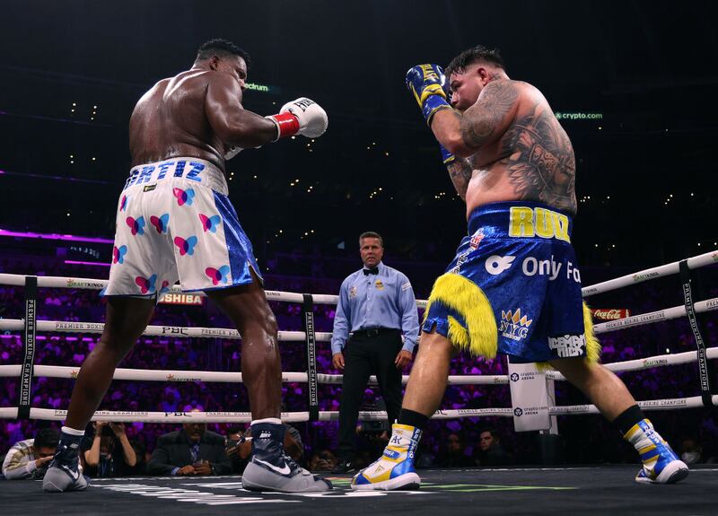 Andy Ruiz Jr venció al cubano Ortíz por decisión unánime