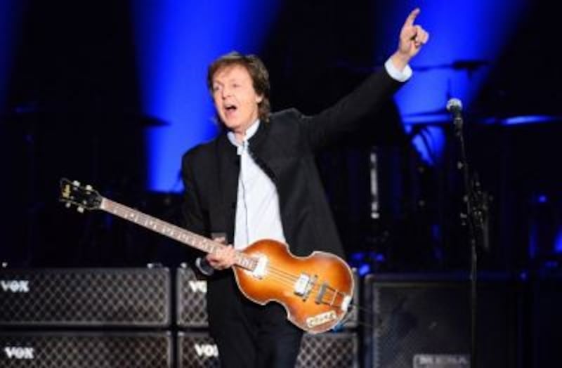 Paul McCartney faz dois shows em São Paulo.