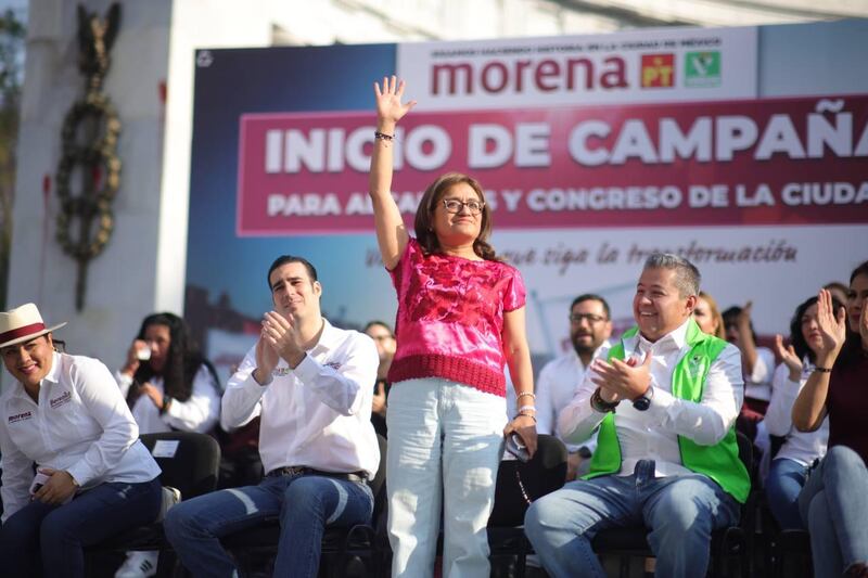 Arranca campaña de equipo ganador para alcaldías y Congreso local: Clara Brugada