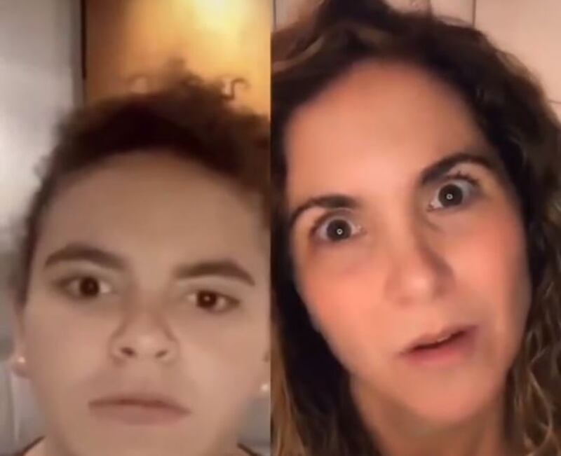 Lucero imita a Lucerito Mijares en TikTok y todos se llenan de ternura