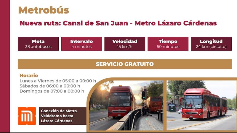 Así operaran las rutas de transporte en apoyo a las obras de Línea 9 del Metro