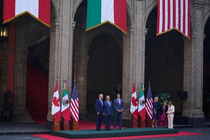 Cumbre de Líderes de América del Norte. |