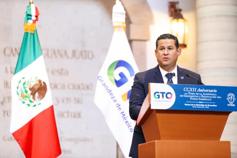 Conmemoración del 212 Aniversario de la Toma de la Alhóndiga de Granaditas y la Renovación del Fuego Simbólico de la Independencia.