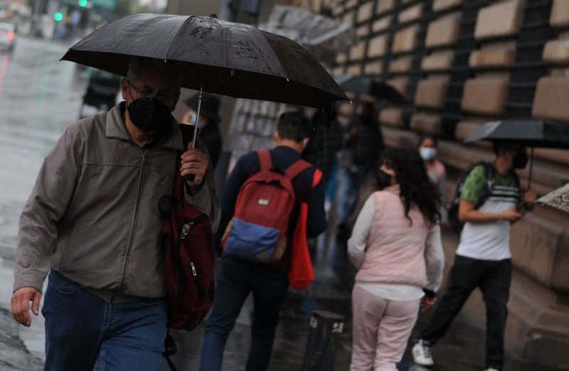 Habrá lluvias en algunas alcaldías este domingo.