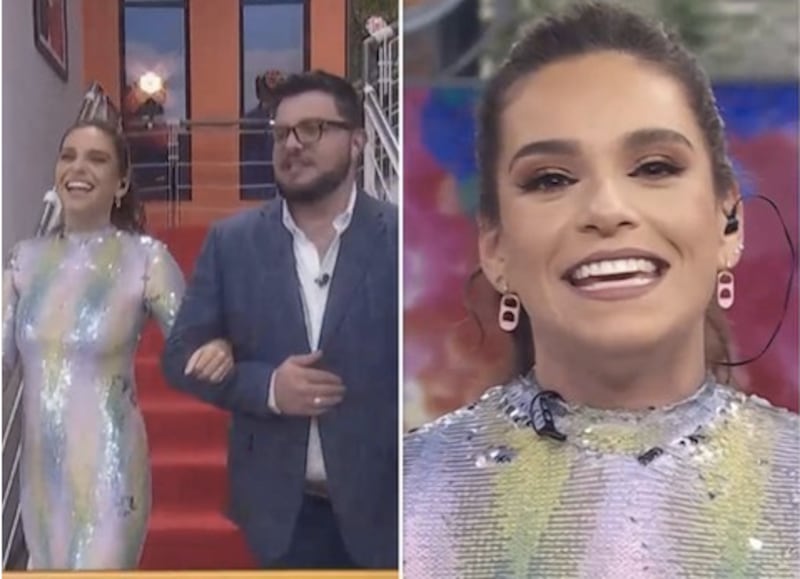 Tania Rincón llega a Hoy