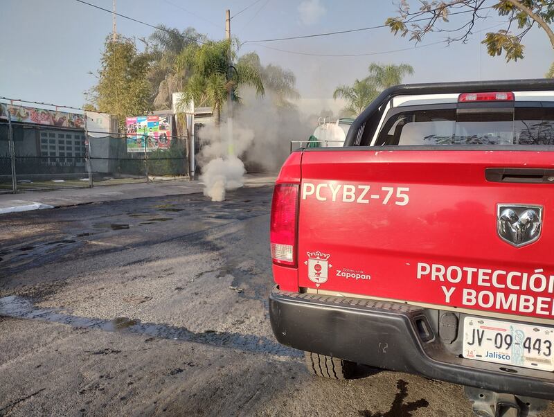 Los vecinos no requirieron ser desalojados por los cuerpos de emergencia.