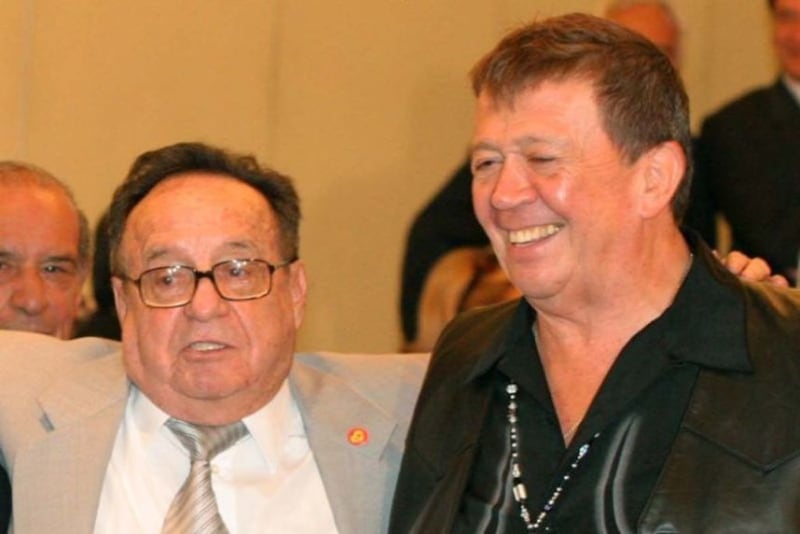 Chabelo y Roberto Gómez Bolaños