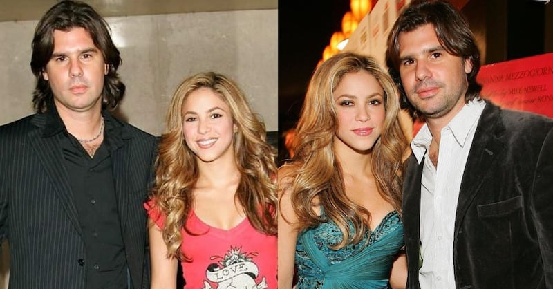 Shakira y Antonio de la Rúa