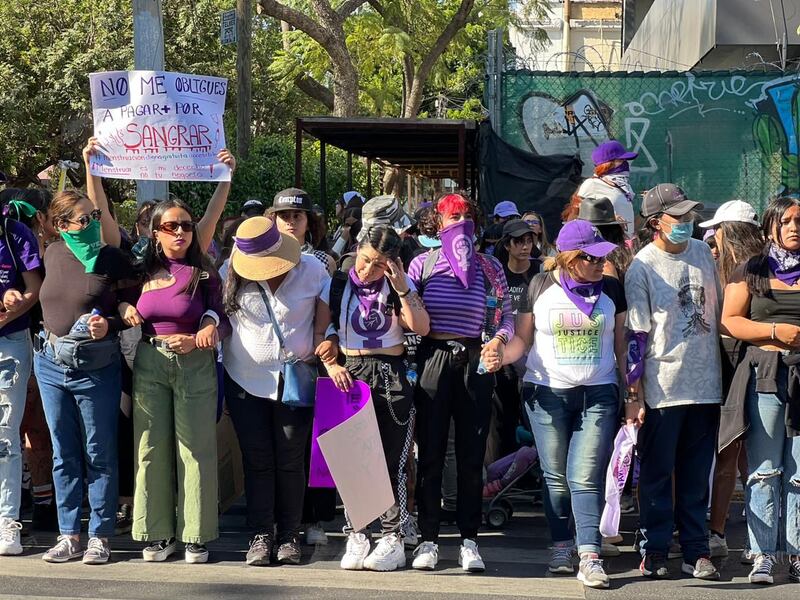 Marcha del 8M en Guadalajara, Jalisco