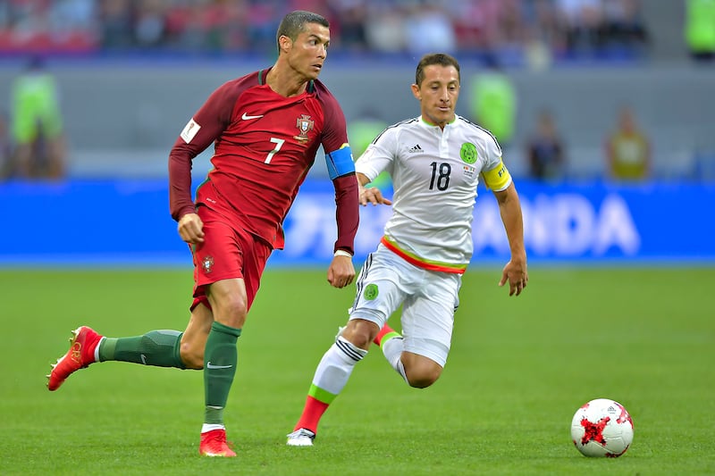 Cristiano Ronaldo solo ha jugado una vez contra México.