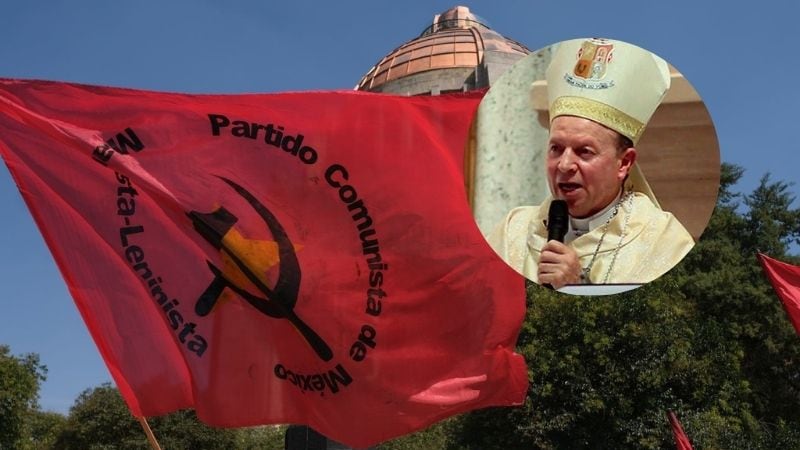 Obispo de Apatzingán afirma que Sheinbaum traerá comunismo a México