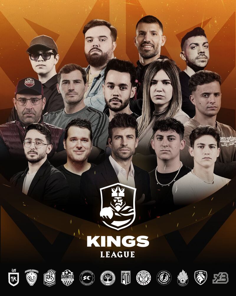 Gerard Piqué anunció la creación de la Kings League