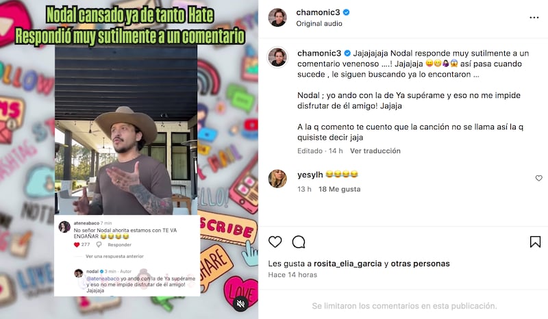 Christian Nodal lanza indirecta a Cazzu tras tema dedicado a Ángela Aguilar