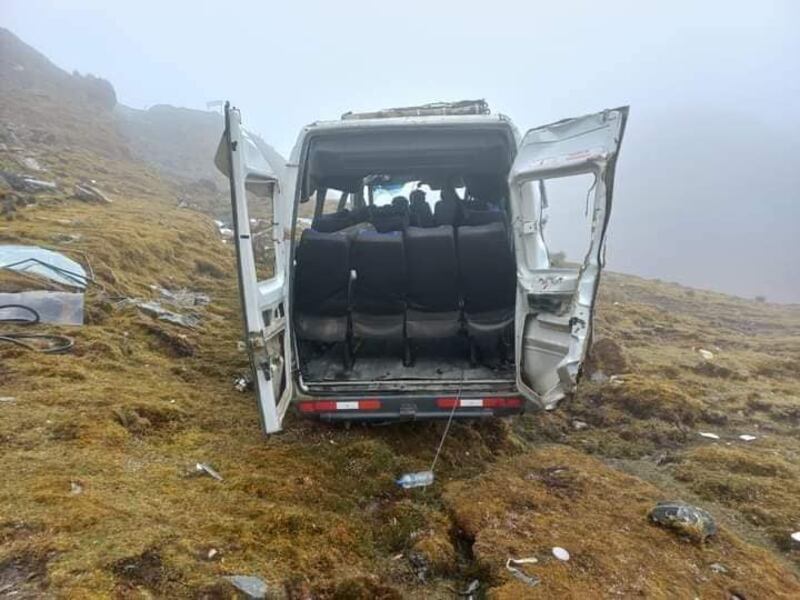 Accidente en Cusco, Perú.