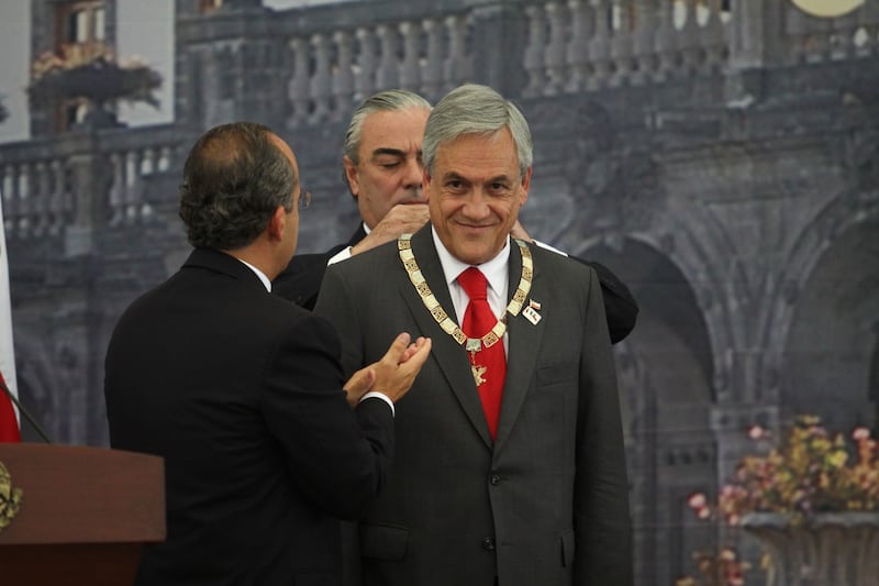 Visitas del expresidente chileno Sebastián Piñera a México