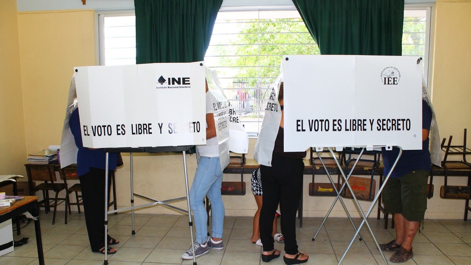 Las urnas del Instituto Nacional Electoral en las que los mexicanos ejercieron su derecho a votar (Foto: @INEMexico)