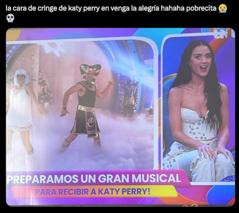 Memes de Katy Perry en 'Venga la Alegría'