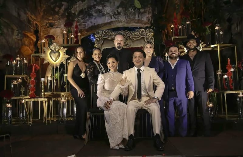 Boda de Ángela Aguilar y Nodal.