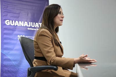 Entrevista a la secretaria de Gobierno de Guanajuato, Libia Dennise García Muñoz Ledo