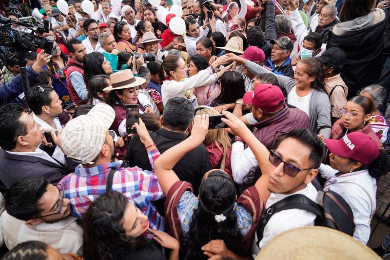 Se combatirá la violencia política contra las mujeres, afirma Sheinbaum en Michoacán